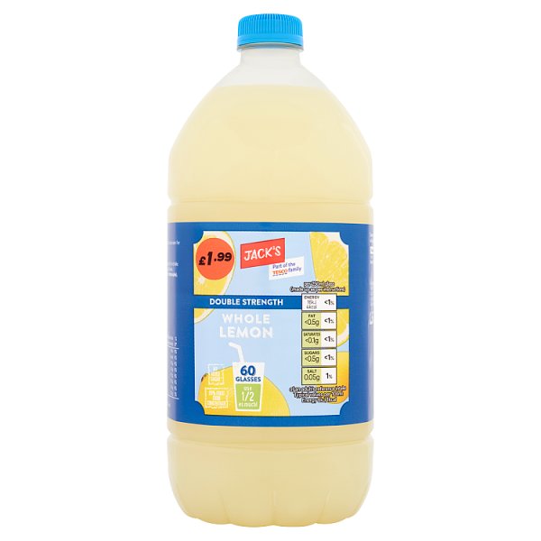 Jack's Lemon Squash (1.5L)