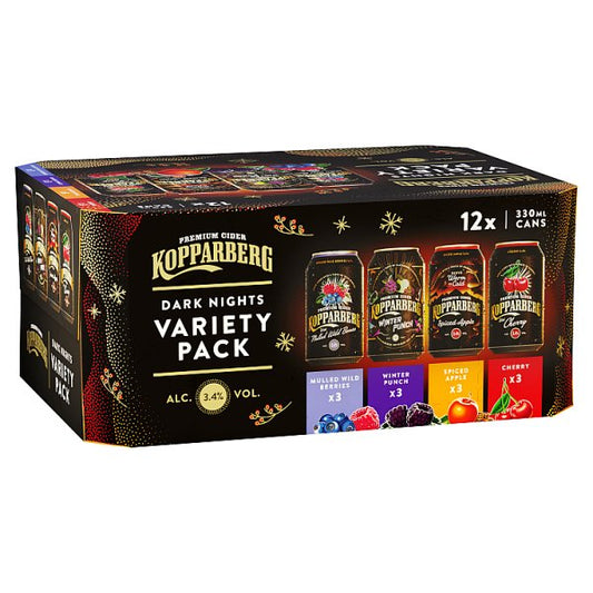 Kopparberg Dark Nights Variety 12pk (330ml)