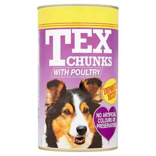 Tex Chunks With Poultry  (1.2kg)