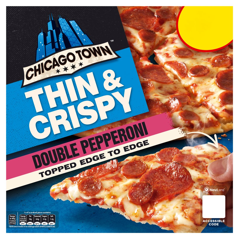 Chicago Town Thin & crispy Pepperoni (305g)