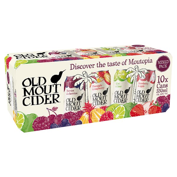 Old Mout Cider Variety Cans 10pk (330ml)