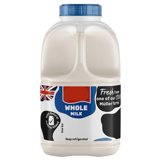 Whole Milk 1 Pint (568ml)