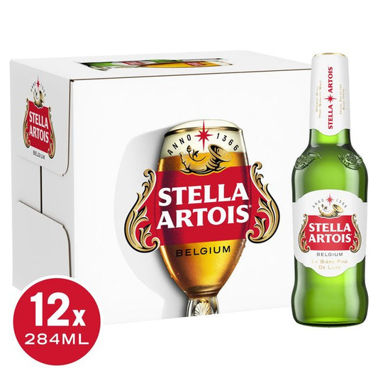 Stella Artois 12pk Bottles (284ml)