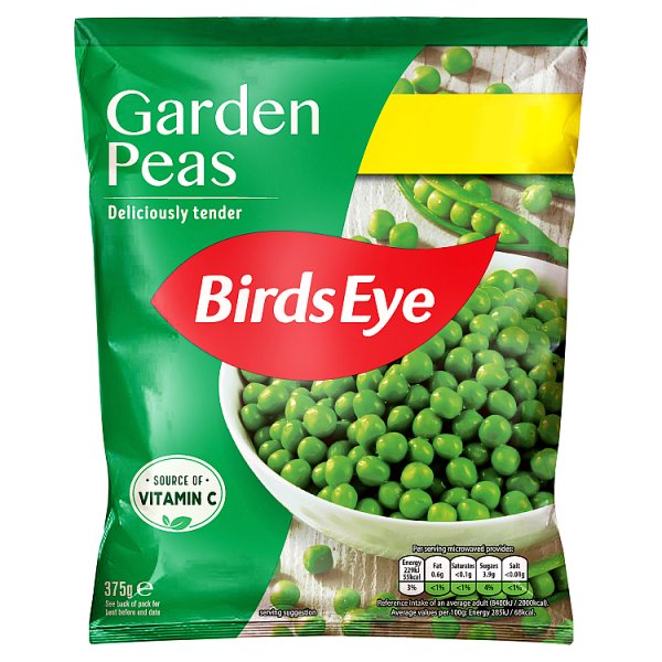 Birds Eye Garden Peas (375g)