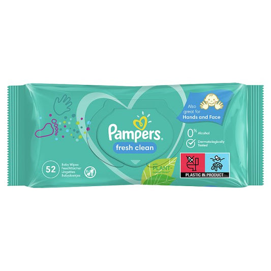 Pampers Babywipes 52's