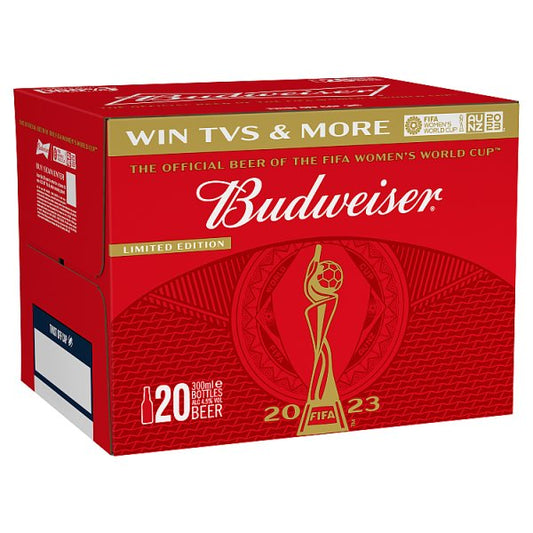 Budweiser 20pk Bottles (300ml)