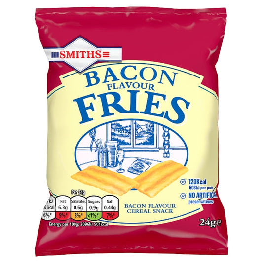 Smiths Crisps Bacon Fries Snacks (24g)