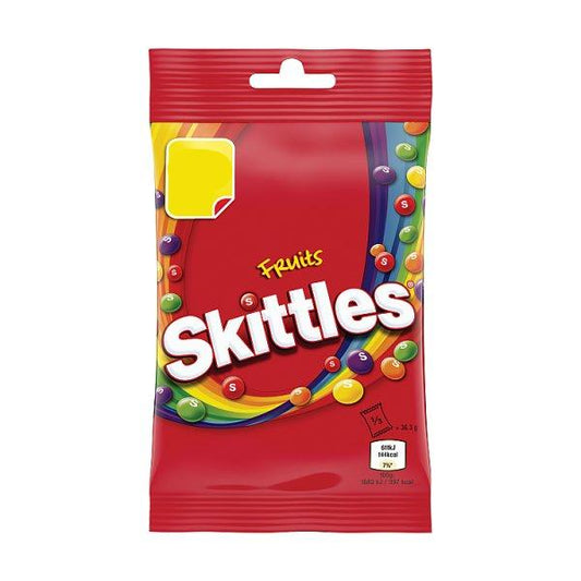 Skittles Fruits Flavoured Pouch (109g)