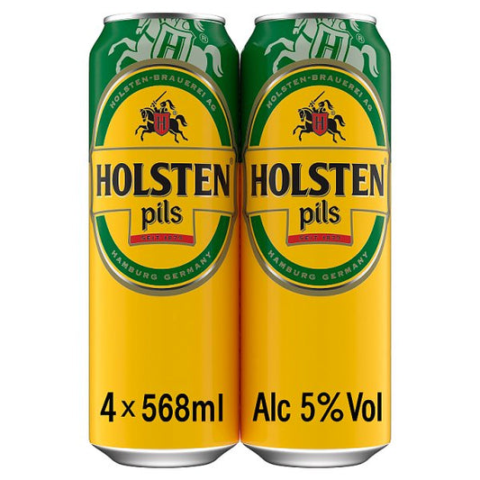 Holsten Pils 4pk Cans (568ml)