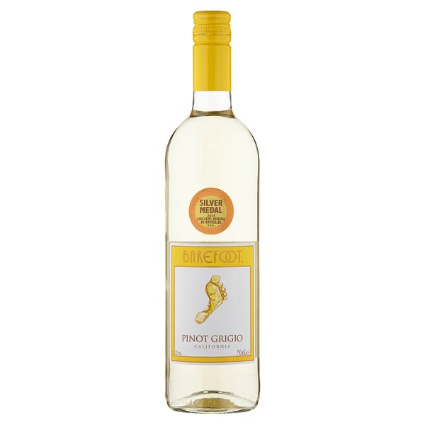 Barefoot Pinot Grigio White Wine (75cl)