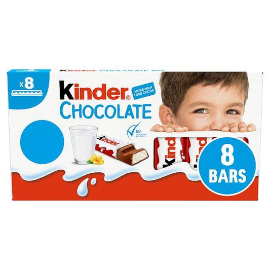 Kinder Small Bars 8pk (100g)