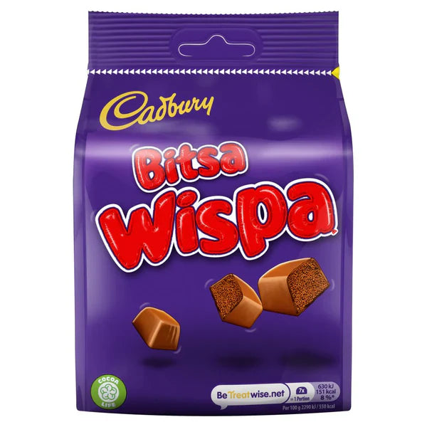 Cadbury Bitsa Wispa Chocolate Bag (85g)