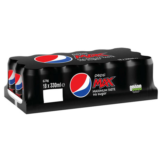 Pepsi Max 18 Cans (330ml)