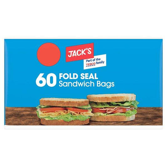 Jack's 60 Fold Seal Sandwich Bags