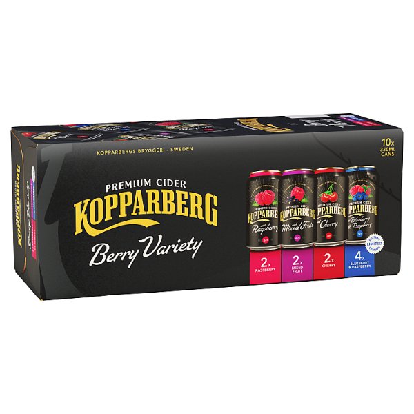 Kopparberg Berry Variety 10pk Cans