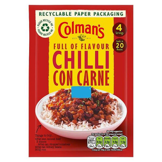 Colman's Recipe Mix Chilli Con Carne (50g)