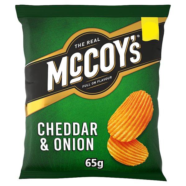 McCoy's Cheddar & Onion (65g)