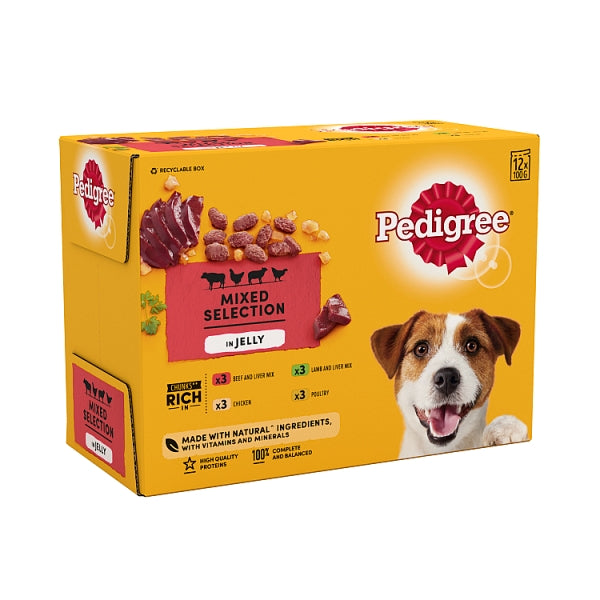 Pedigree Pouches Mixed/Jelly (1.2kg)