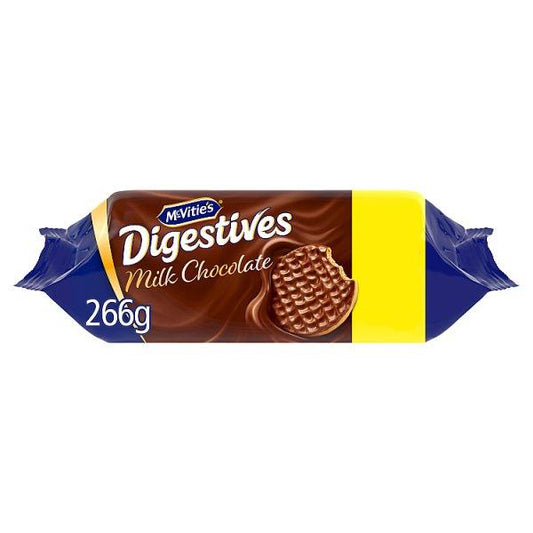 Digestive Biscuits Milk Chocolate (266g)