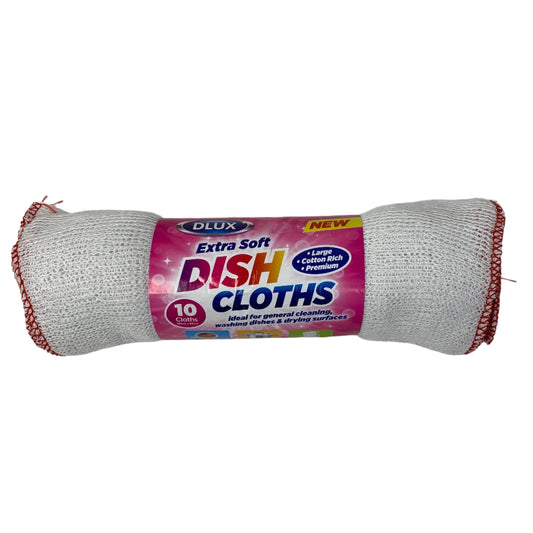 Dlux 10 Dish Cloths