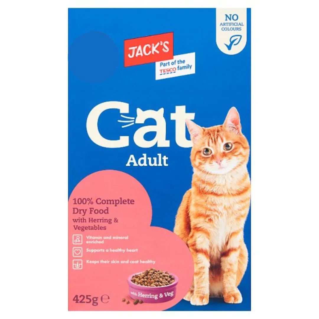 Jack's Cat with Herring & Veg (425g)