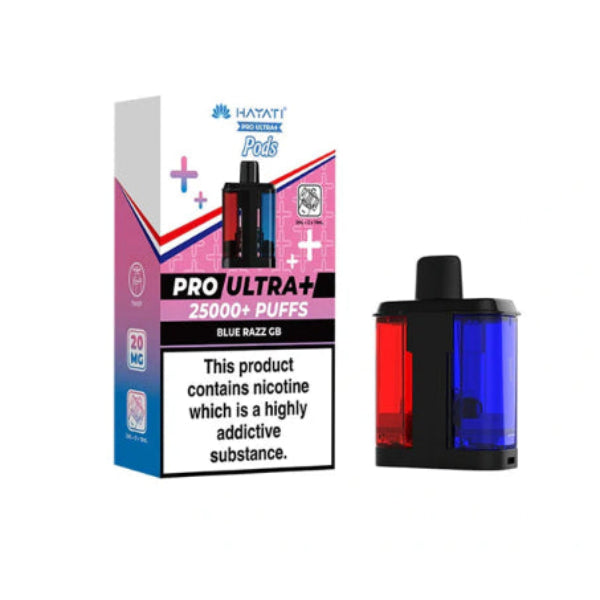 Hayati Pro Ultra 25k - Blue Razz GB (Kit)