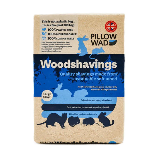 Pillow Wad Wood Shavings (3.6kg)