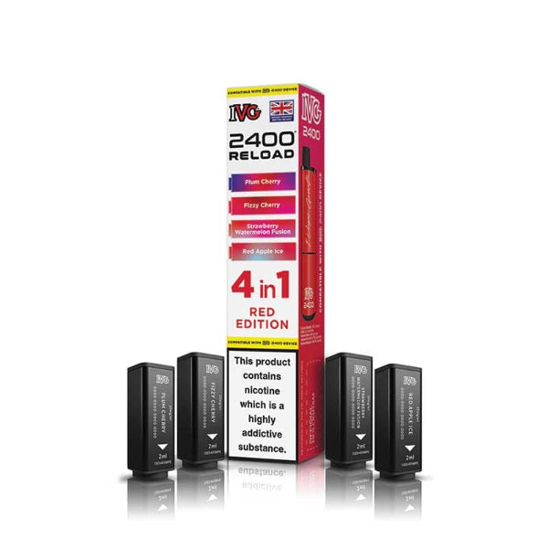 IVG 2400 Reload - Red Edition 4pk