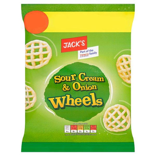 Jack's Sour Cream & Onion Wheels (55g)