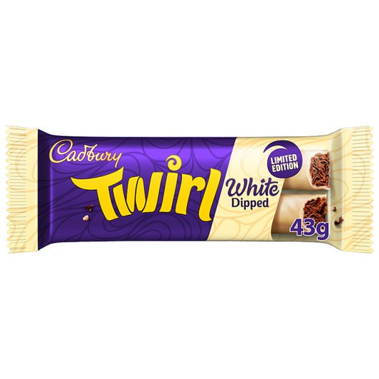 Cadbury Twirl White dipped Bar (43g)
