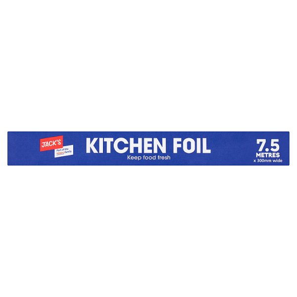 Jack's Kitchen Foil 7.5M x 300mm Wide