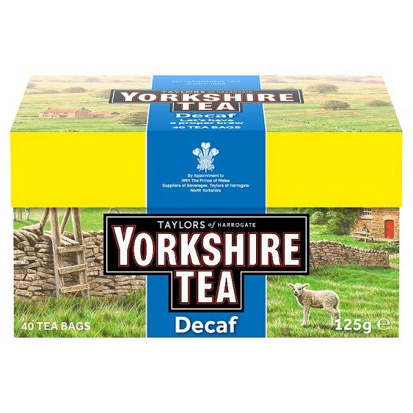 Yorkshire Tea Decaf 40 Bags (125g)