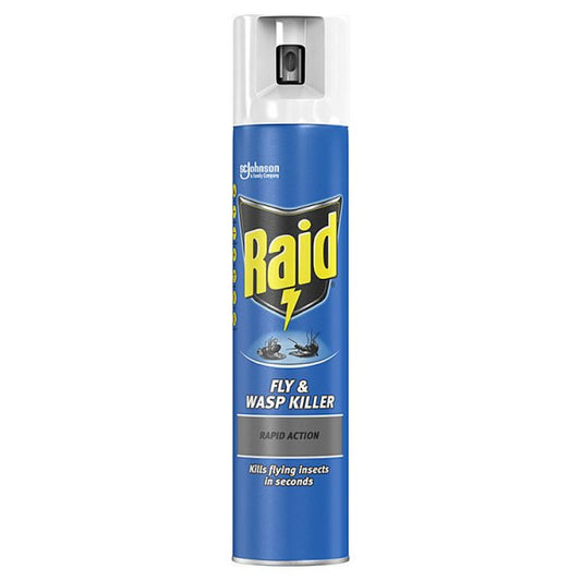 Raid Wasp, Mosquito Fly Killer Spray (300ml)