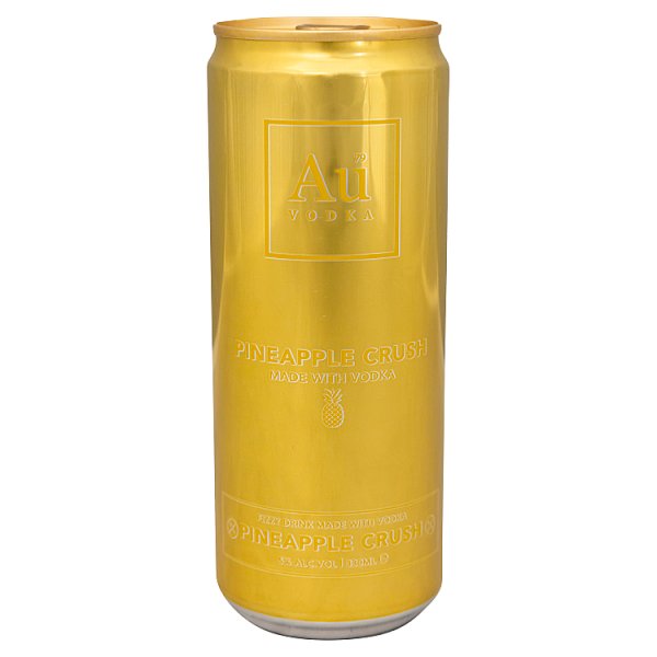 Au Vodka Pineapple Crush Can (330ml)