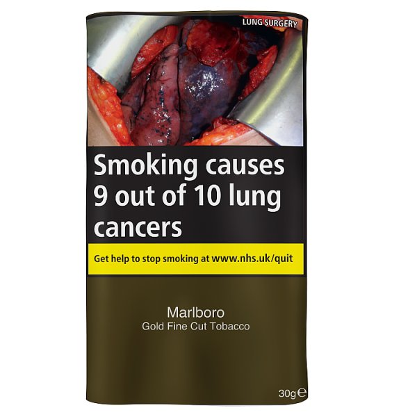 Marlboro Gold Fine Cut Tobacco (30g)