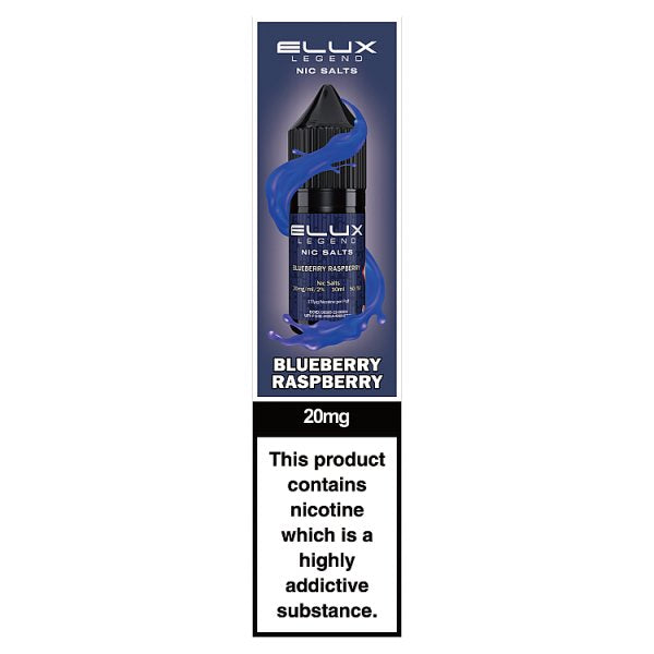 Elux Legend Nic Salts - Blueberry Raspberry (20mg)