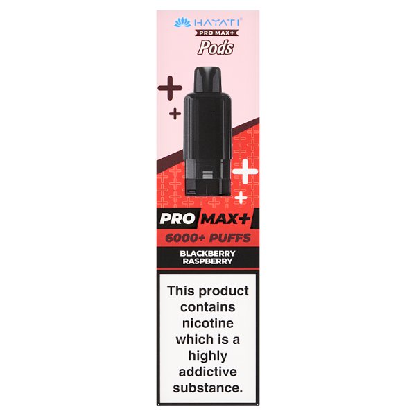 Hayati Pro Max 6k - Blackberry Raspberry (Refill POD)