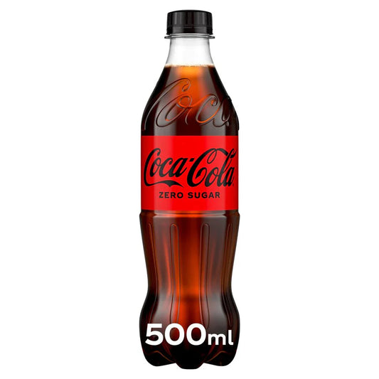 Coca Cola Zero Bottle (500ml)