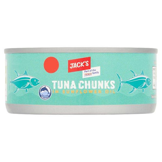 Jack's Tuna Chunks in Sunflower Oil (145g)