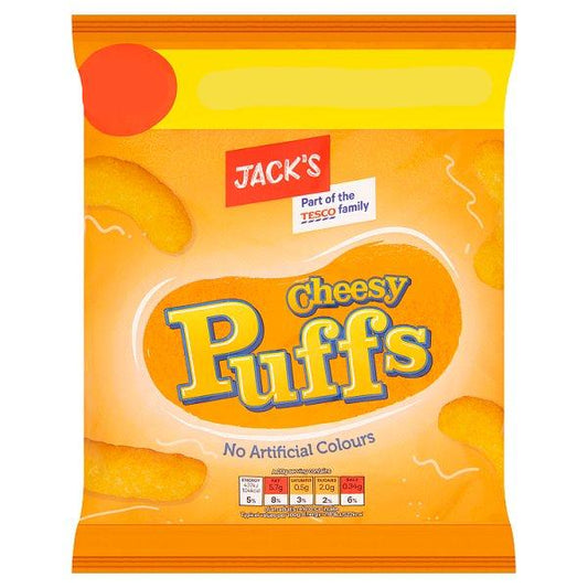 Jack's Cheesy Puffs (60g)