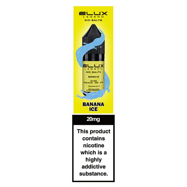 Elux Legend Nic Salts - Banana Ice (20mg)