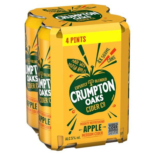 Crumpton Oaks Cider 4pk Cans (568ml)