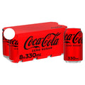 Coca Cola Zero Sugar 8pk Cans (330ml)