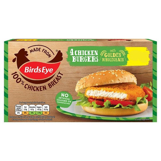 Birds Eye 4 Chicken Burgers (220g)