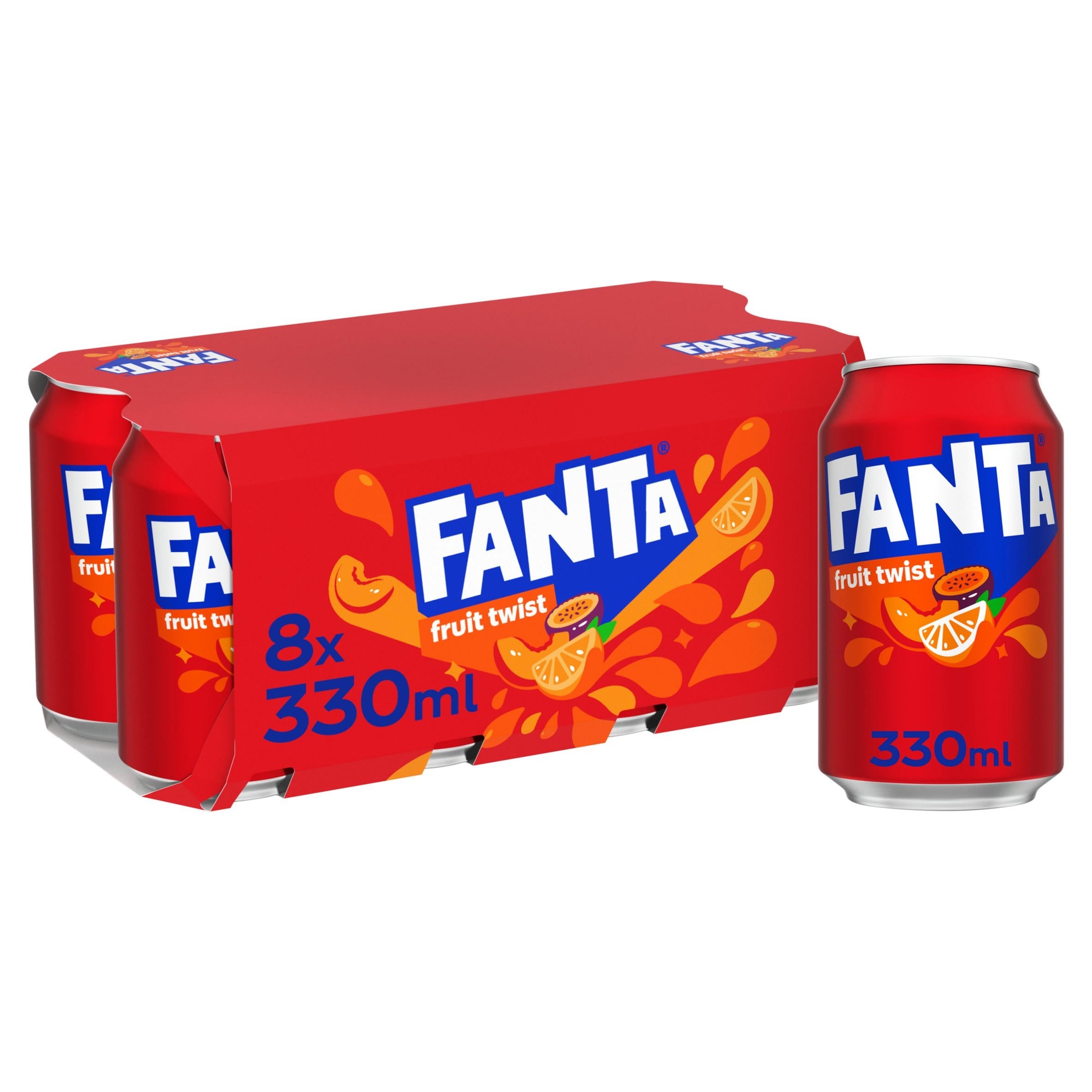 Fanta Fruit Twist  8pk Cans