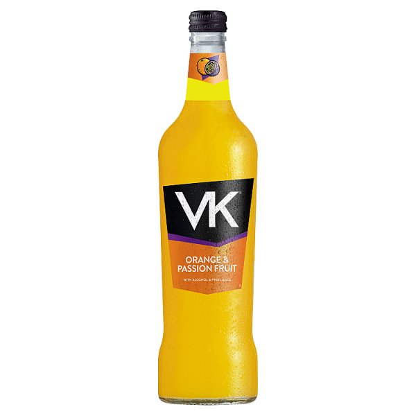 VK Orange & Passion Fruit Bottle (70cl)