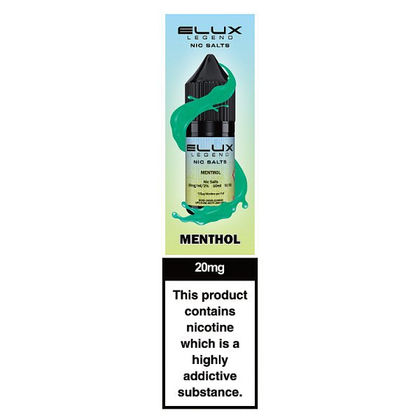 Elux Legend Nic Salts - Menthol (20mg)