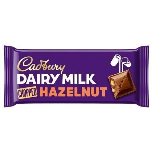 Dairy Milk Hazelnut Block Bar (95g)